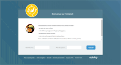 Desktop Screenshot of lesaves.edulog.fr