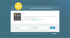 Desktop Screenshot of jean23.edulog.fr